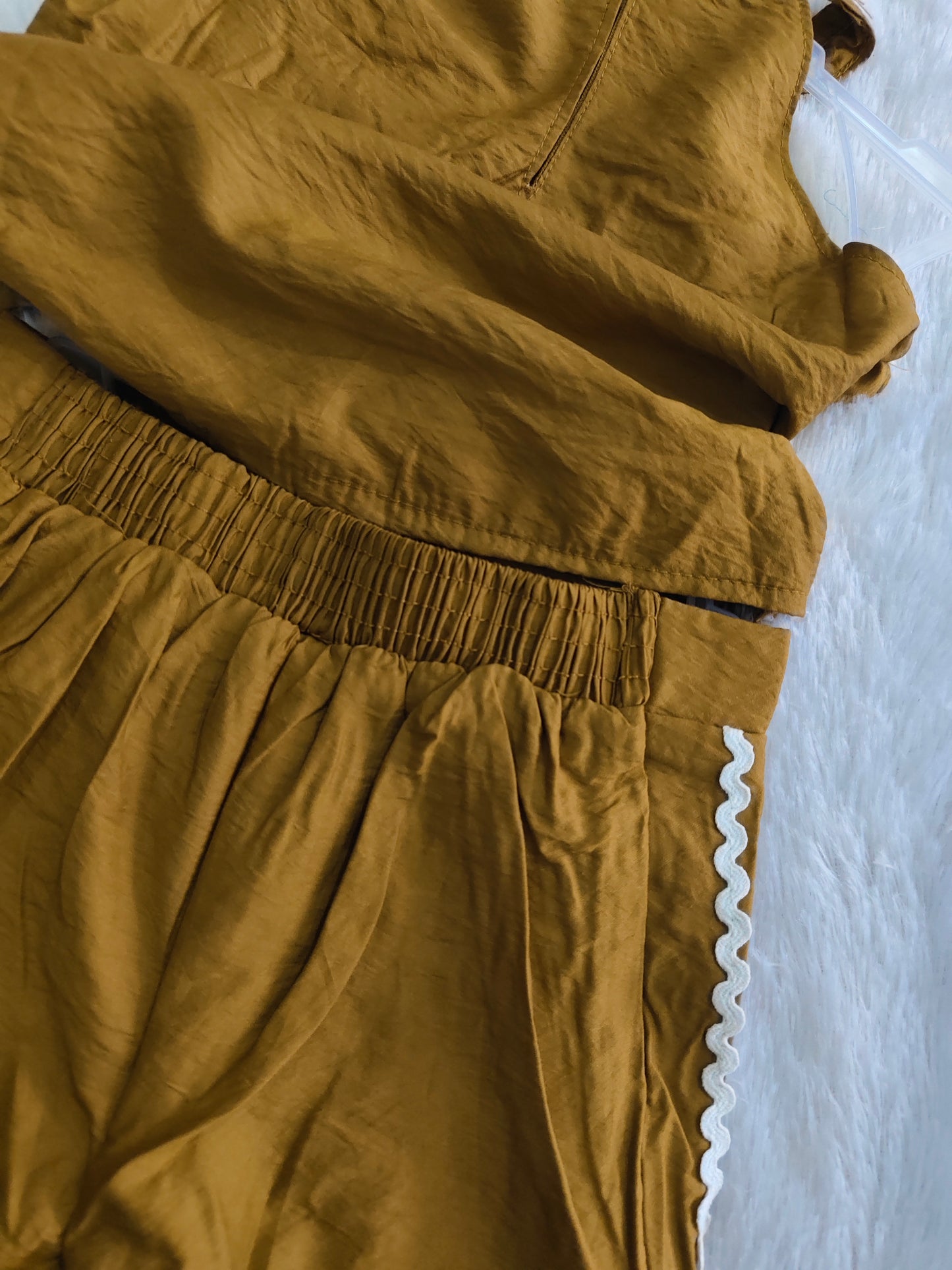 Tangerine Tassel Co-ord