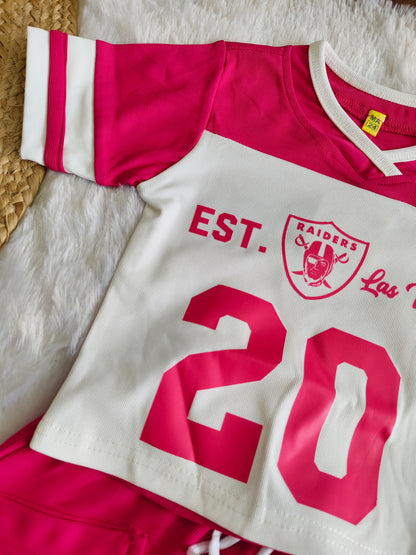 Pink Pop Cargo Co-ord
