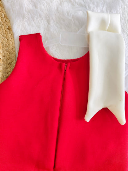 The Statement Bow partywear Dress