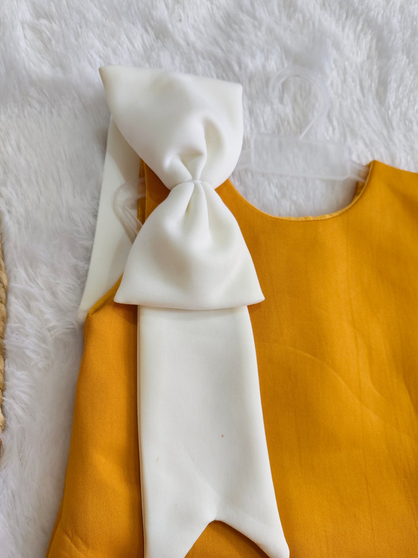 Golden Petal party wear dress