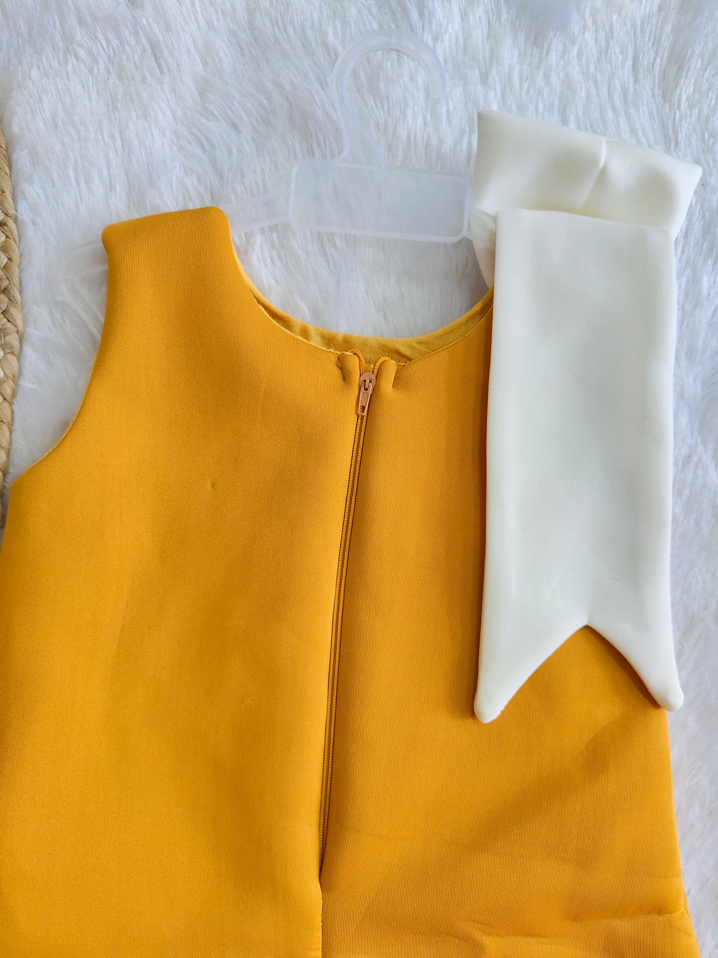 Golden Petal party wear dress