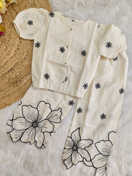 Ivory Noir set