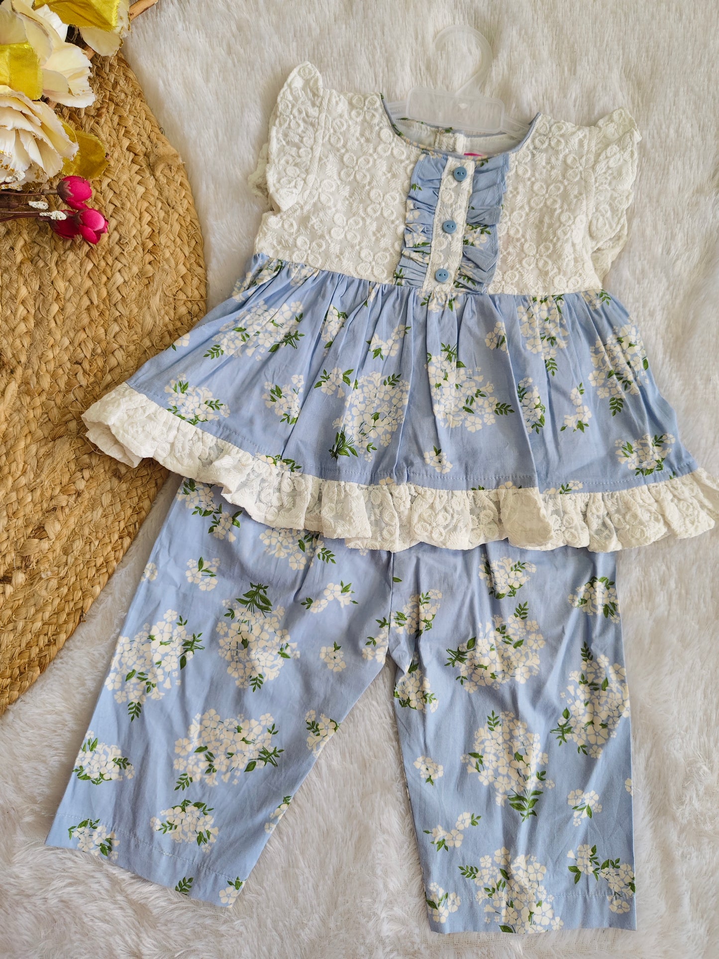 Blue Petal Princess Set