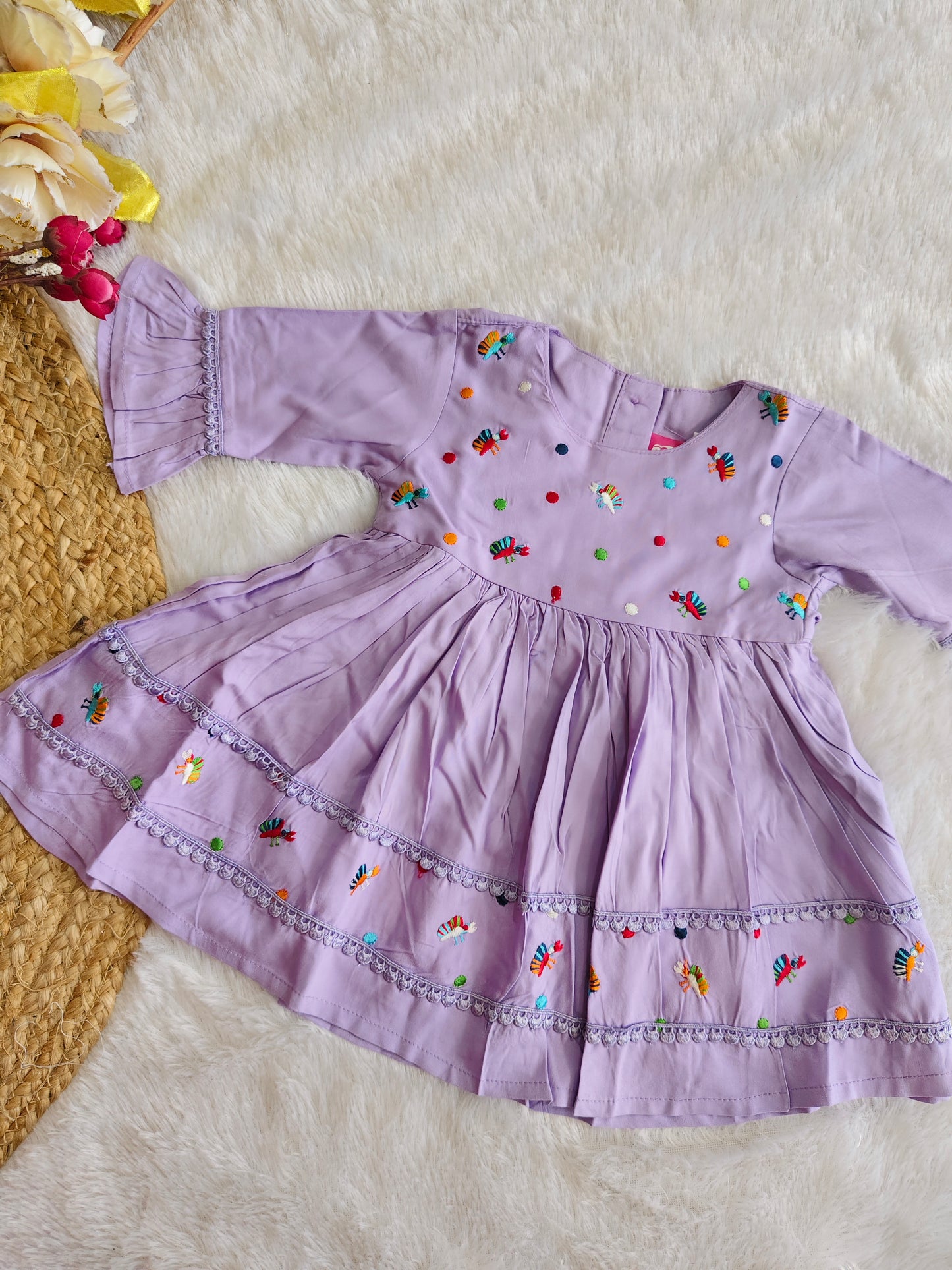 Lavender Meadow frock