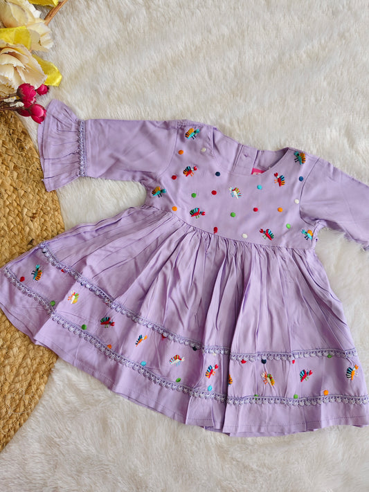 Lavender Meadow frock