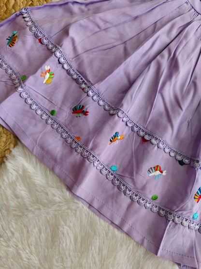 Lavender Meadow frock
