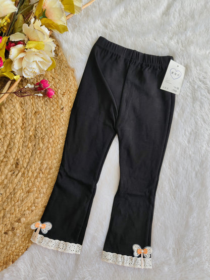 Lace bloom jeggings