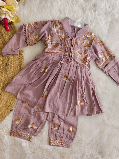 Mauve Blossom ethnic set