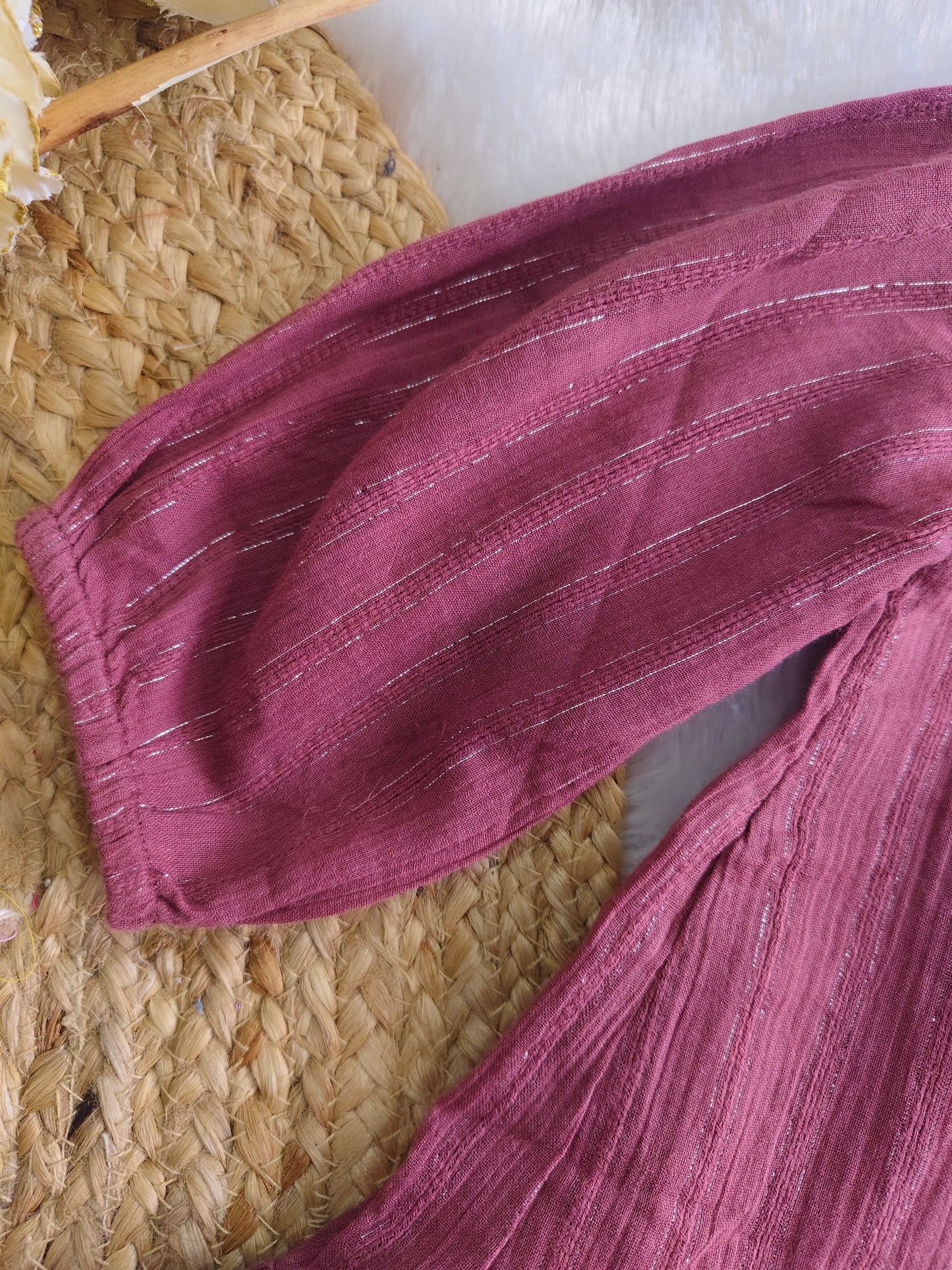 Plum Petal Frock
