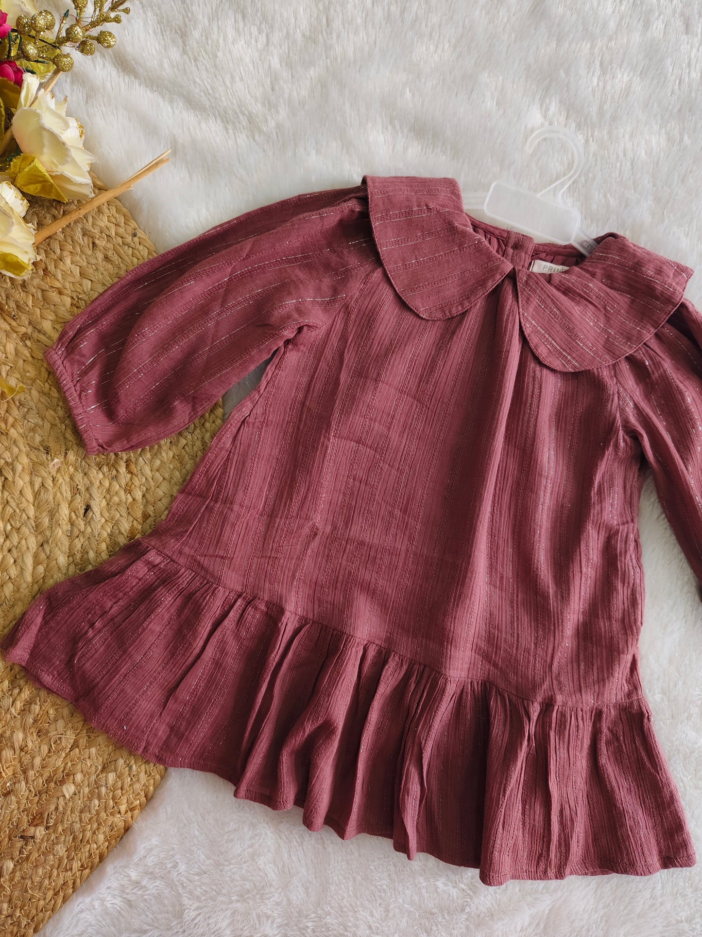 Plum Petal Frock