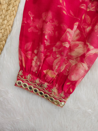 Gulabi Grace Ethnic set