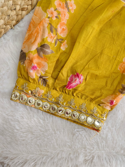 Mustard Blossom Ethnic Set