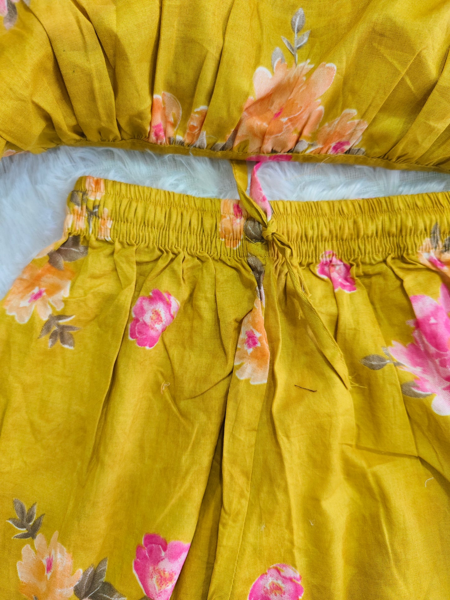 Mustard Blossom Ethnic Set
