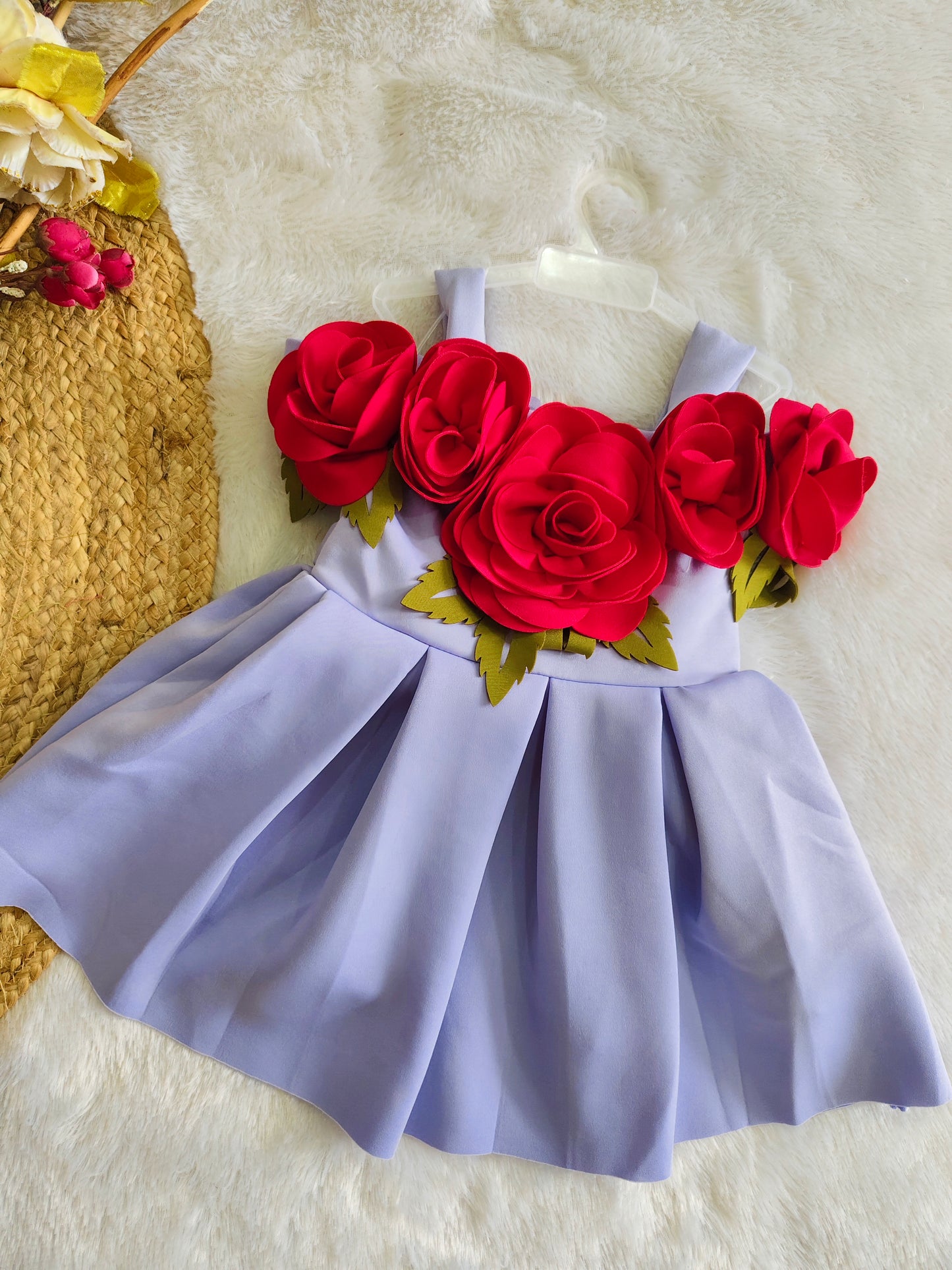 Lavender Rose Frock