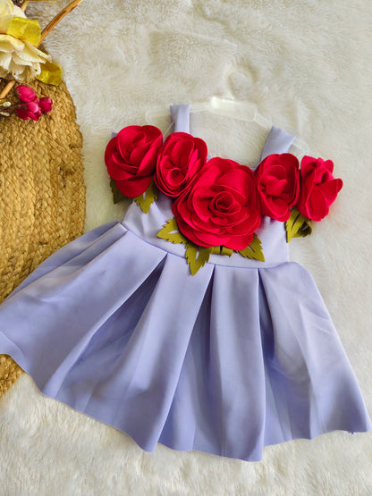 Lavender Rose Frock