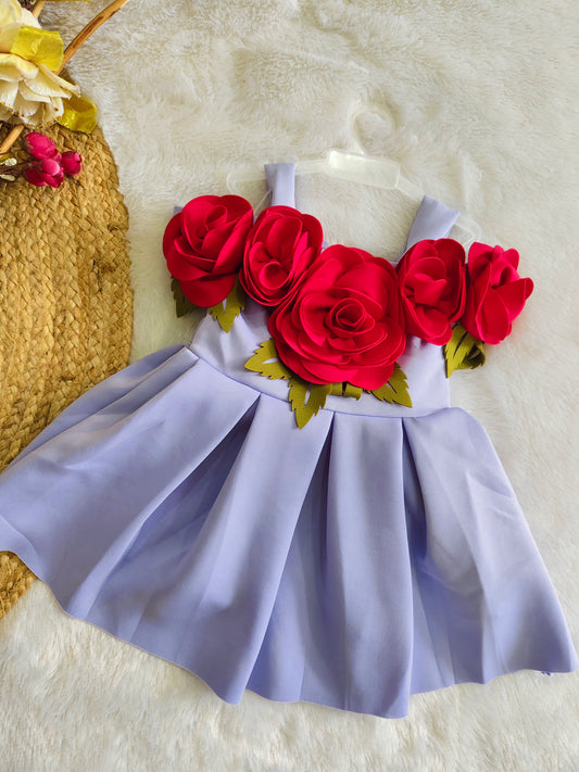 Lavender Rose Frock