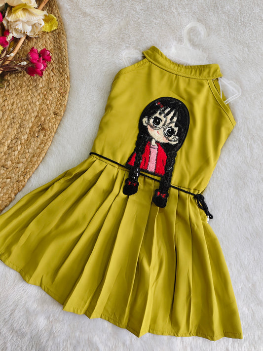 Mustard Muse Dress