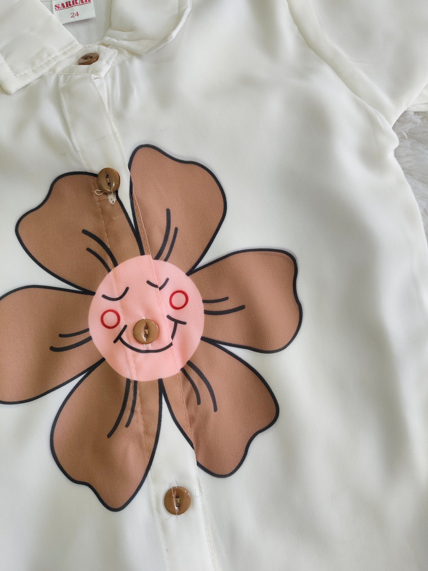 Mocha Blossom Co-ord Set