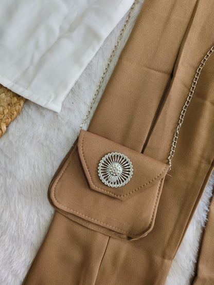 Mocha Blossom Co-ord Set
