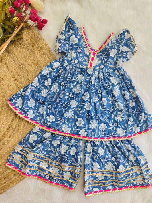 Bluebell Blossom Sharara Set