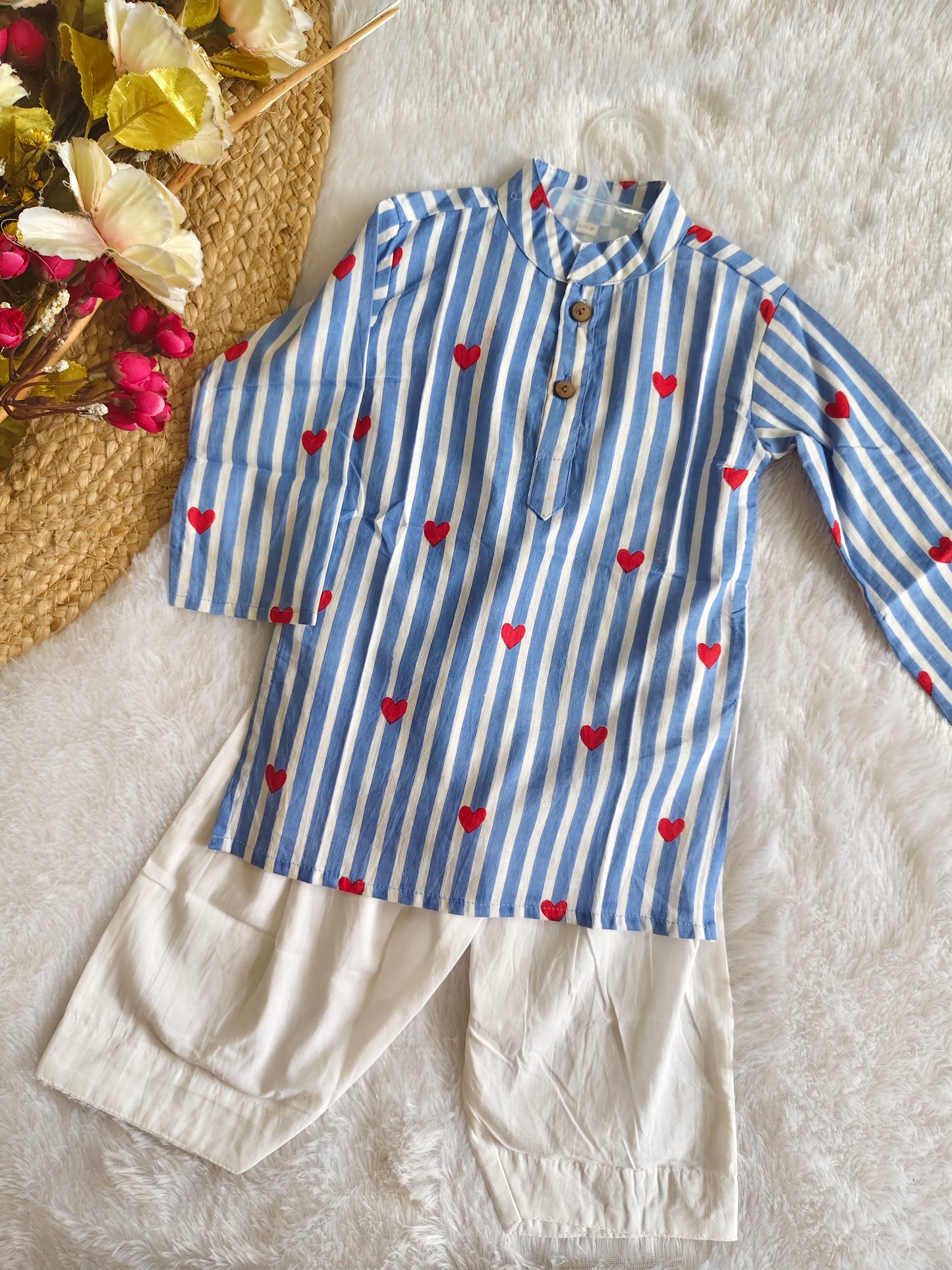 Sky Love Kurta Set