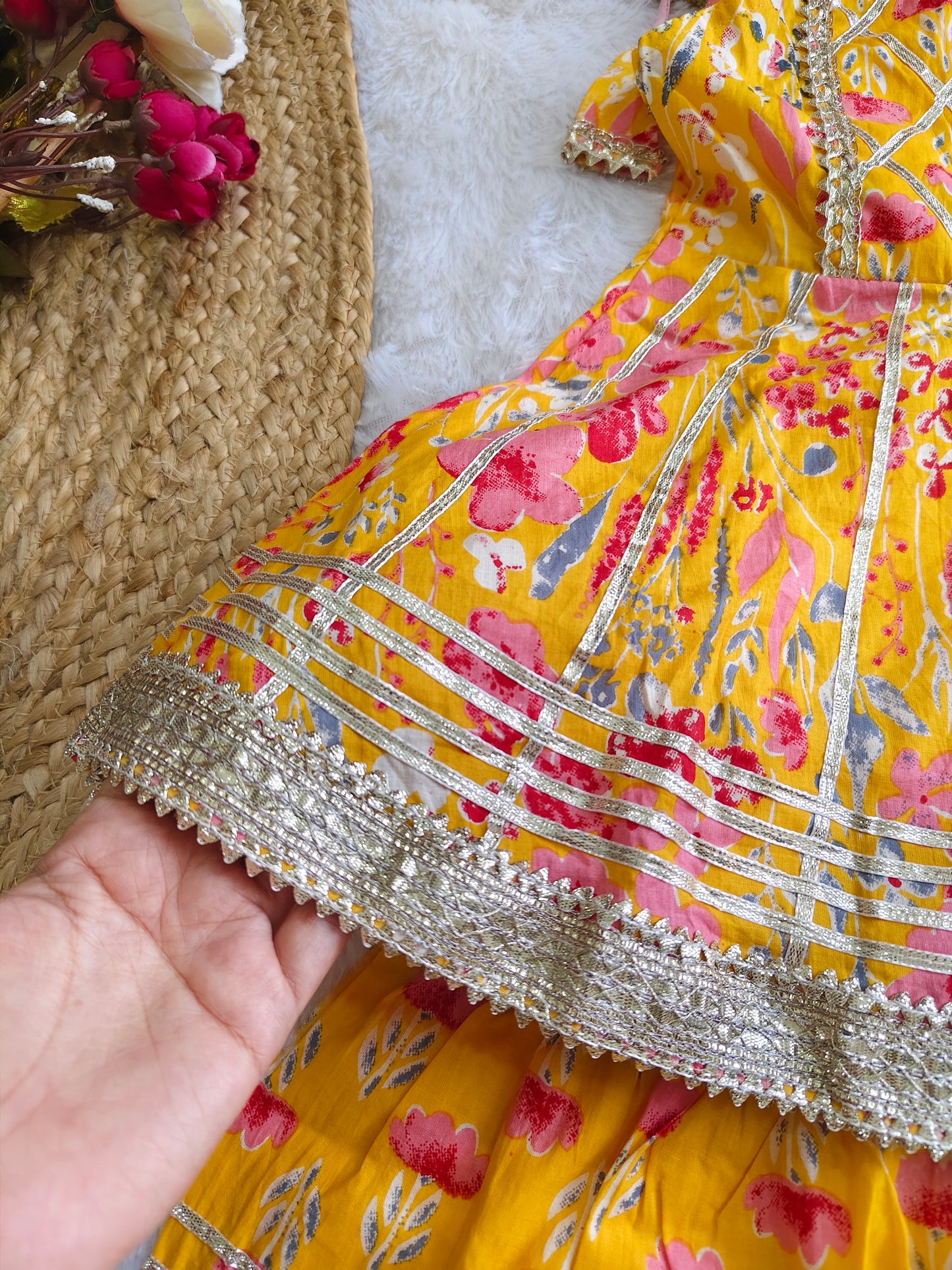 Sunshine Blossom Sharara Set