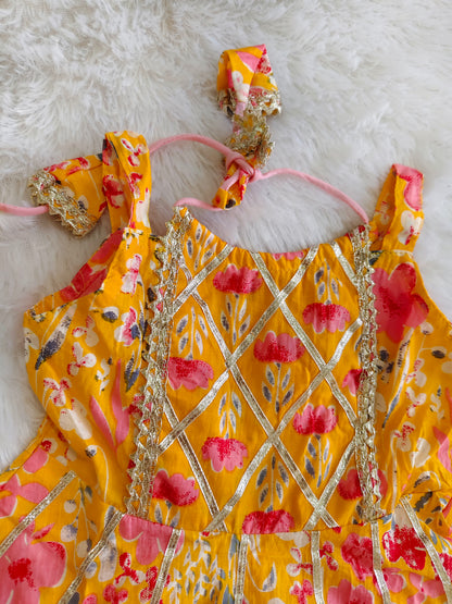 Sunshine Blossom Sharara Set