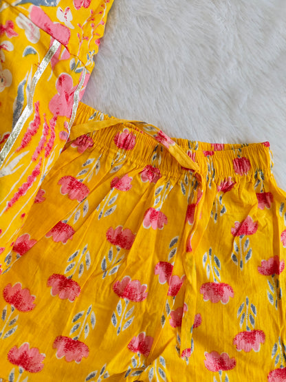 Sunshine Blossom Sharara Set