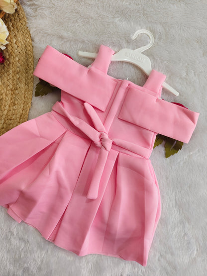 Pink Petal Princess Rose Frock
