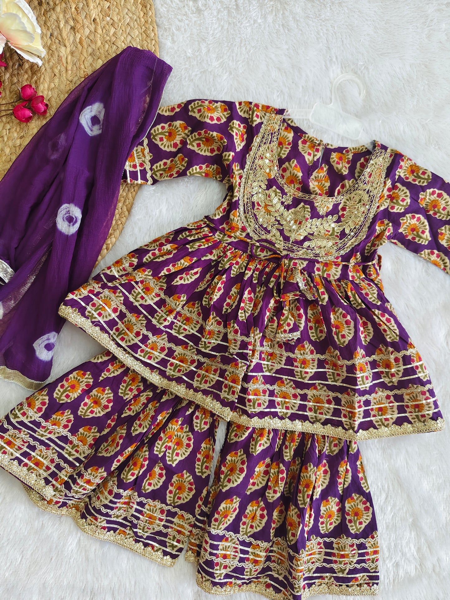 Violet Zari Bloom Set