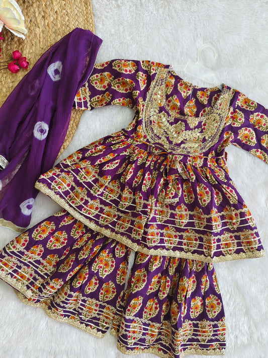 Violet Zari Bloom Set