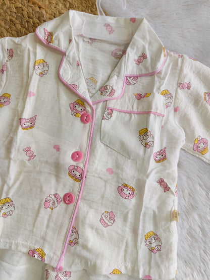 Pinkie Sweet Dreams night set