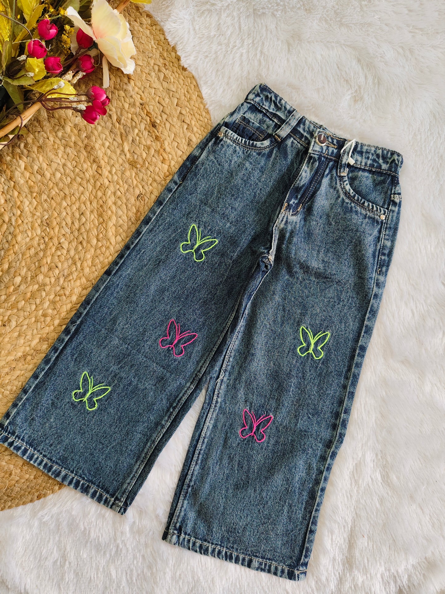 Butterfly Bloom Jeans