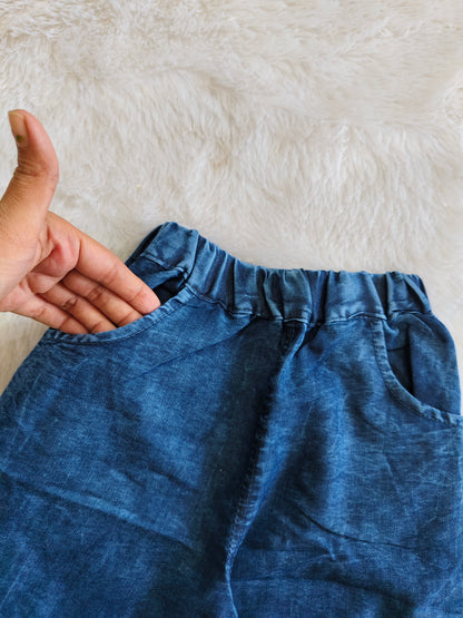 Denim Bow Belle set