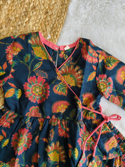 Navy Floral Fiesta