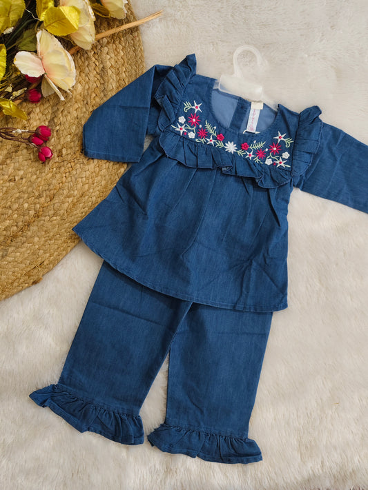 Denim Cord Set