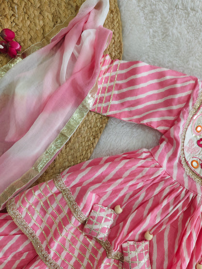 Pink Noor Ethnic set