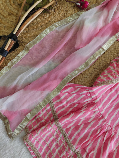 Pink Noor Ethnic set