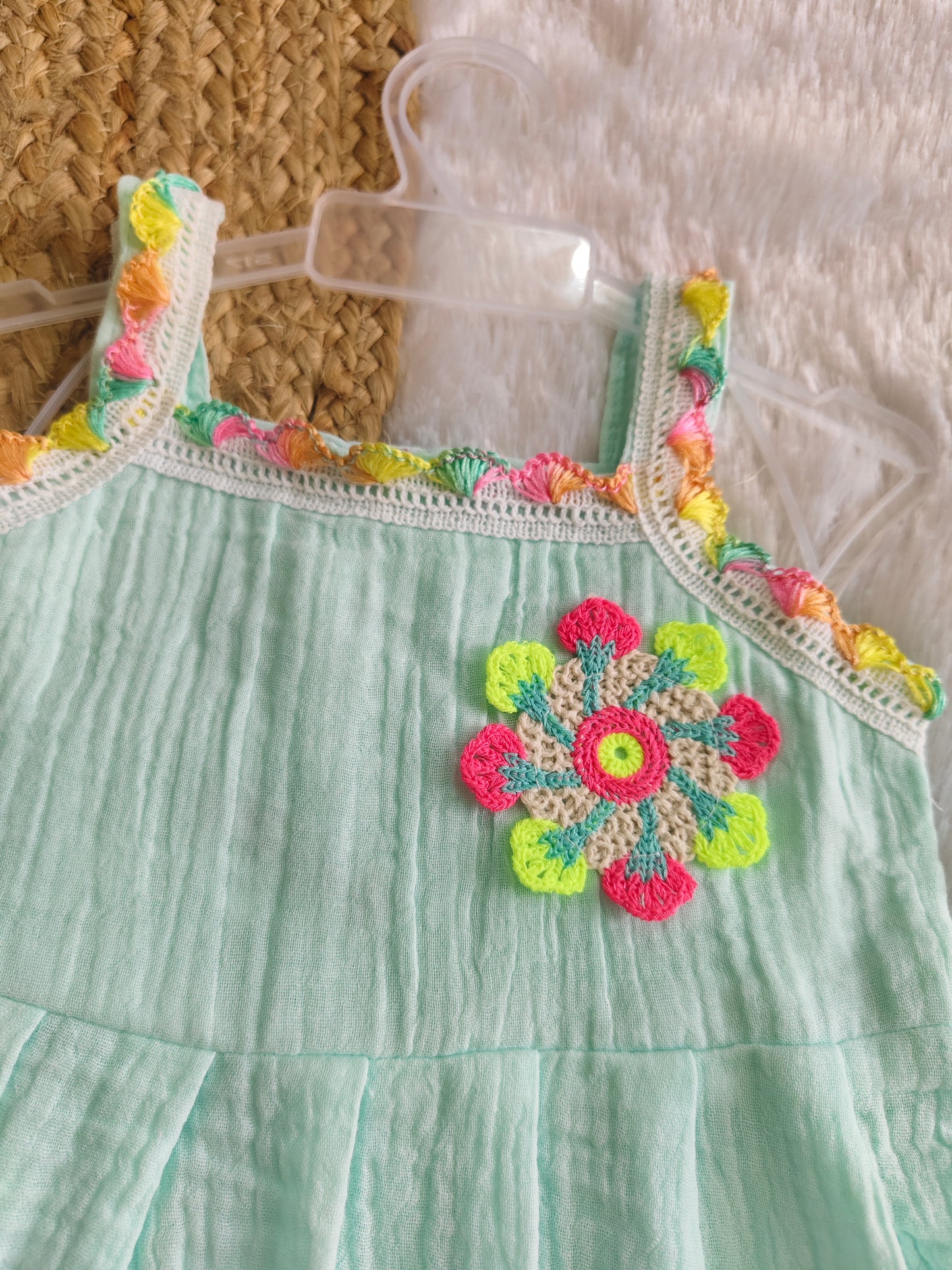 Aqua Flora Frock
