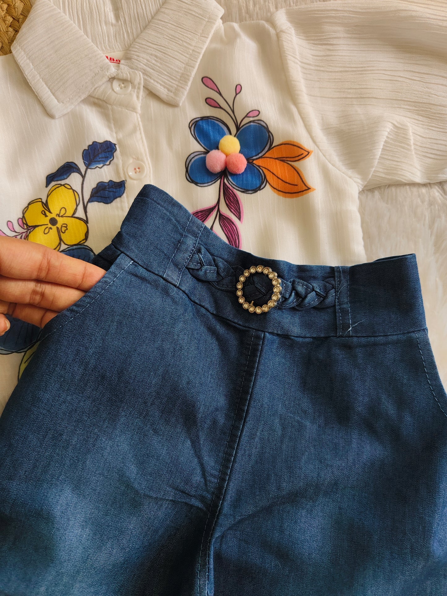 Daisy & Denim Set