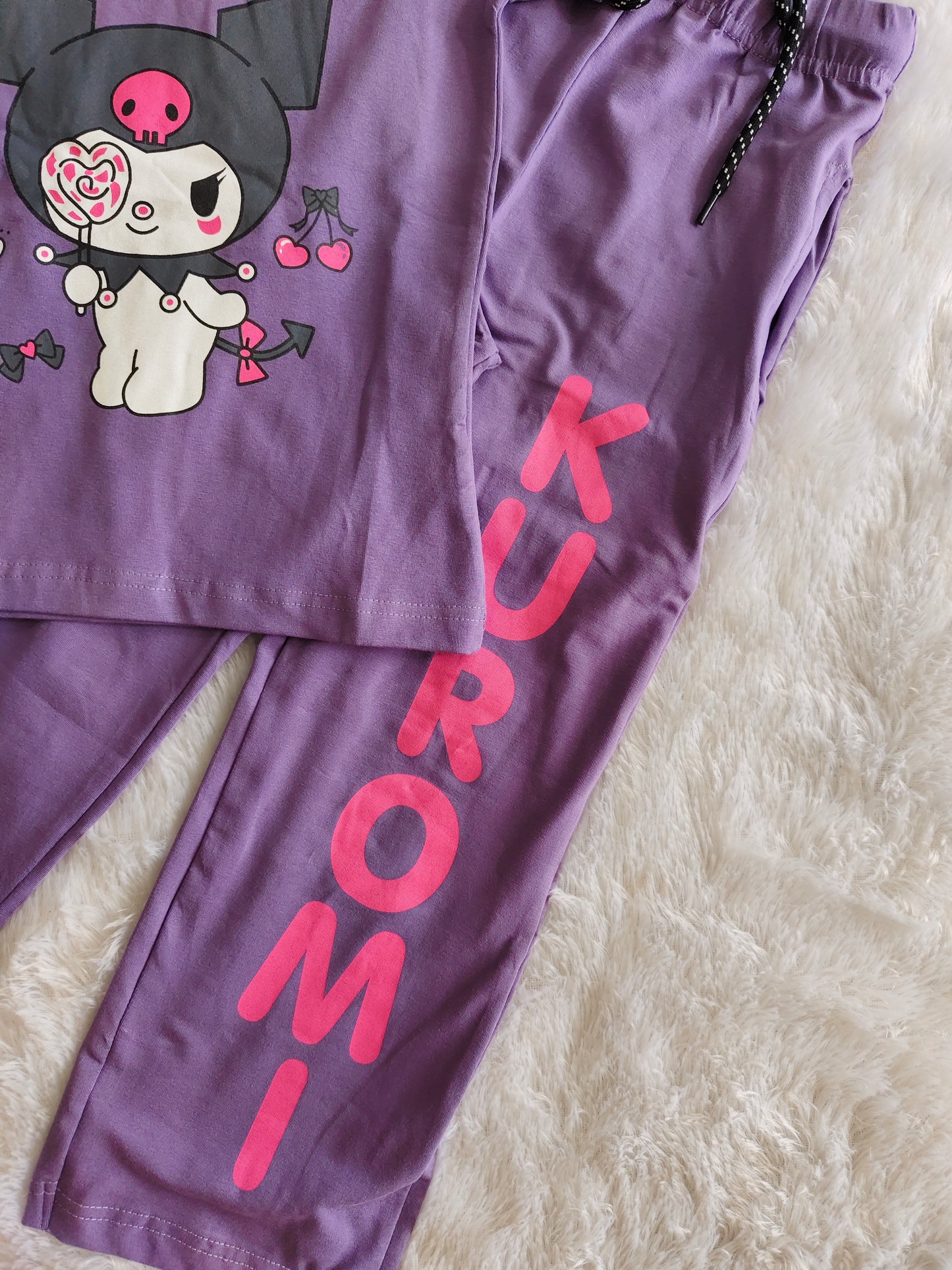 Purple Kuromi Lounge Set
