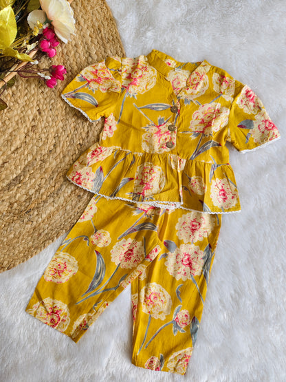 Golden Peony Co-Ord set