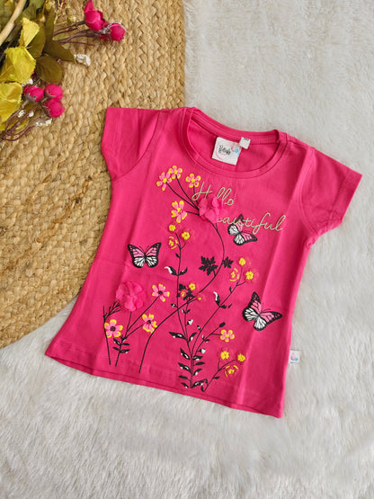 Blossoming Butterfly Top