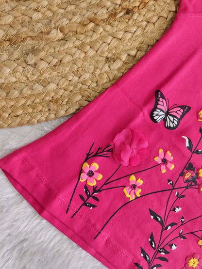 Blossoming Butterfly Top