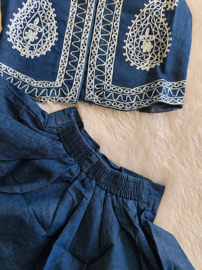 Indigo Denim set