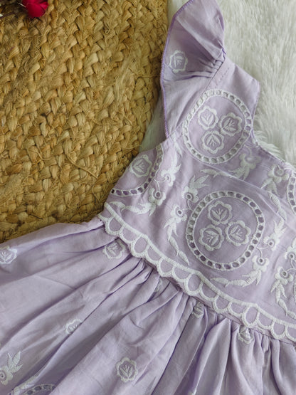 Lavender Bloom Frock