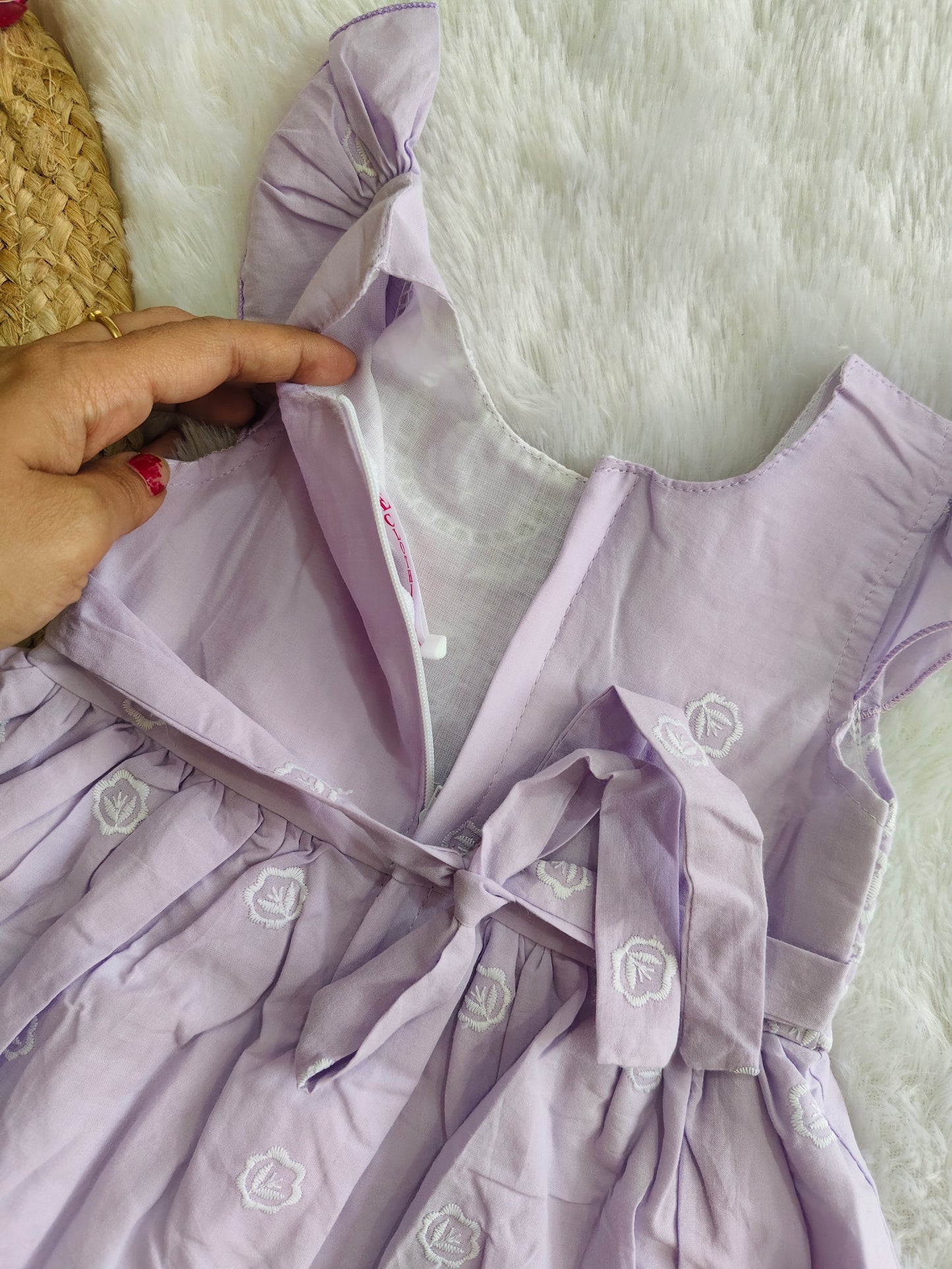 Lavender Bloom Frock