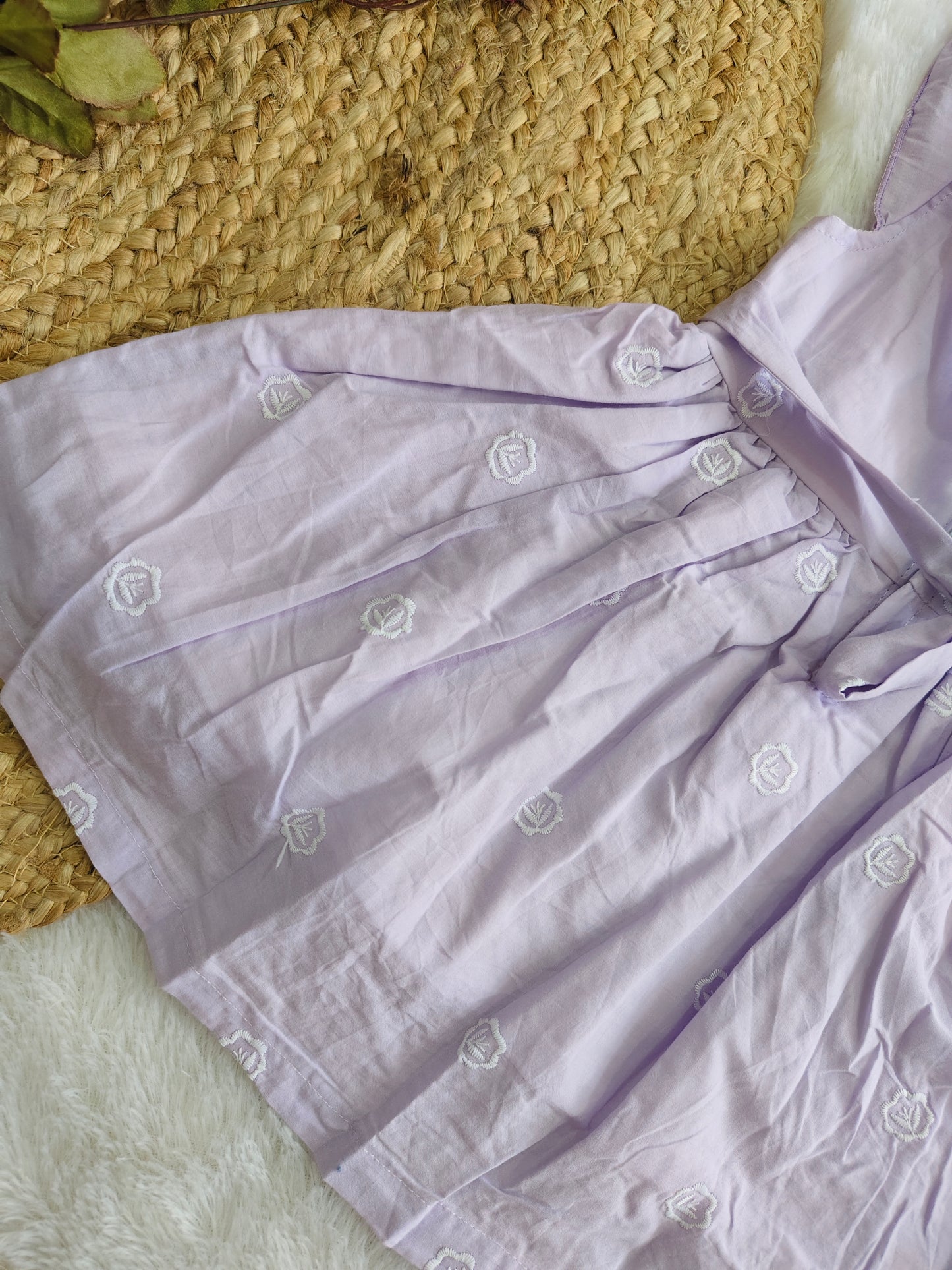 Lavender Bloom Frock