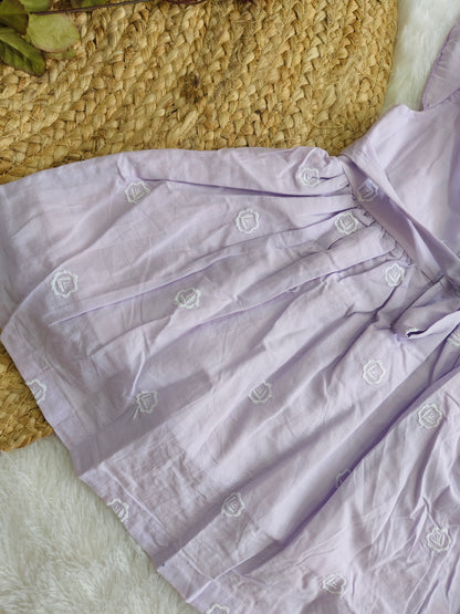 Lavender Bloom Frock