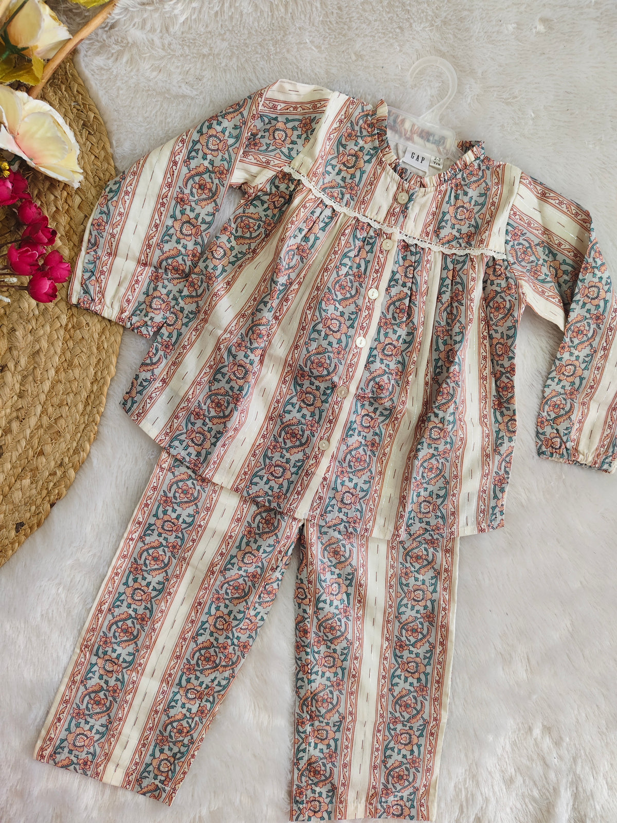 Blooming garden cord